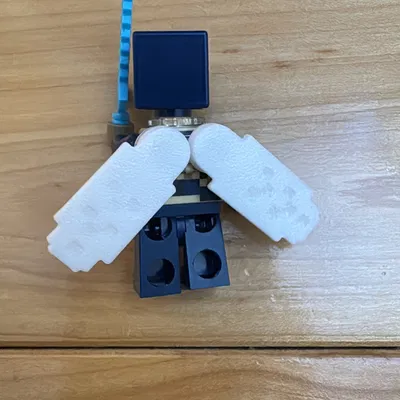 Cánh Elytra in 3D thay thế cho mô hình Minecraft Lego