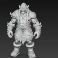Mô hình 3D Orc Warrior chiến binh dũng mãnh để in ấn - Thumbnail 4