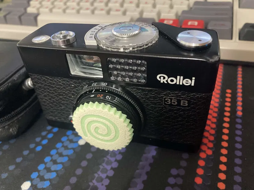 Nắp đậy ống kính 3D cho máy ảnh Rollei 35 LED và 35 B - Image 1