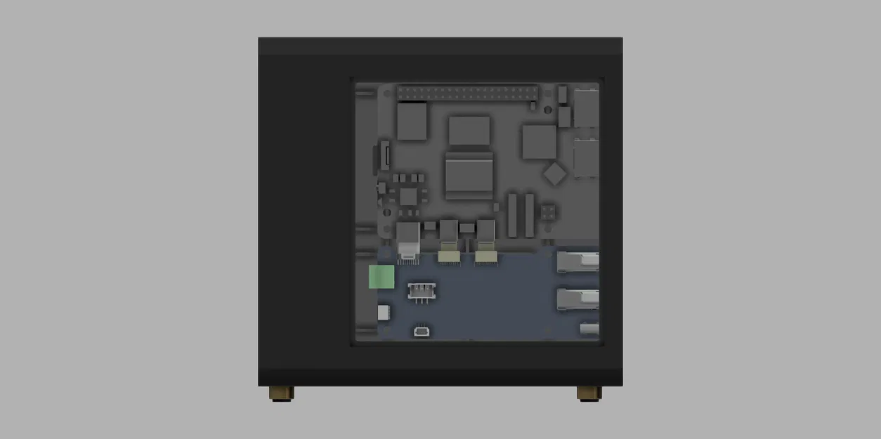 Case Fractal North Pi - Cổng IO phía sau với HDMI kích thước đầy đủ - Image 2