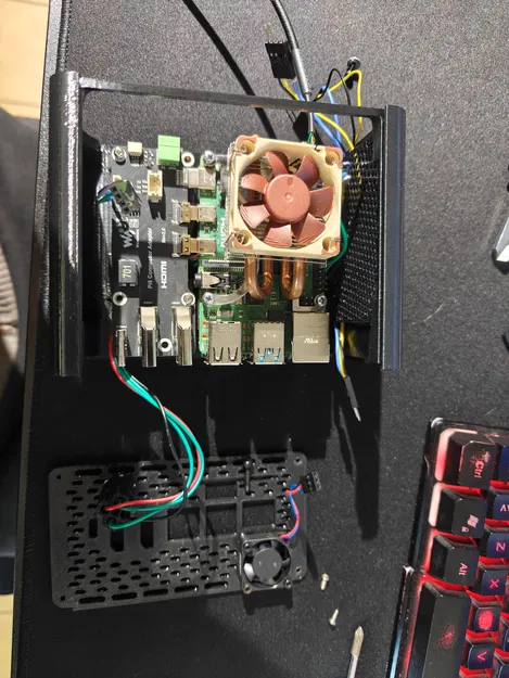 Vỏ case North Pi cho Raspberry Pi 4B - Hỗ trợ X872, NVMe SSD & bộ chuyển đổi IO - Image 2