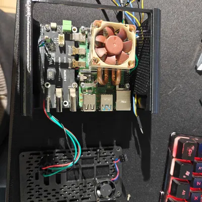 Vỏ case North Pi cho Raspberry Pi 4B - Hỗ trợ X872, NVMe SSD & bộ chuyển đổi IO