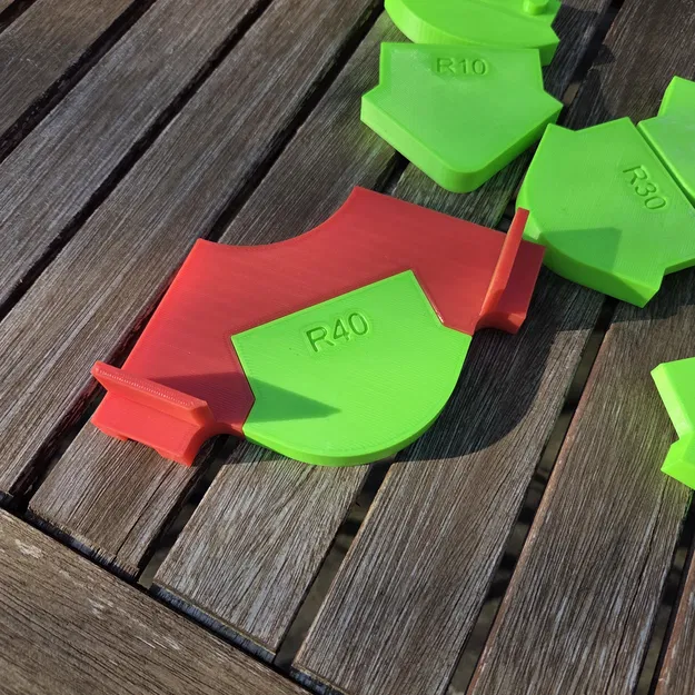 Jig Bo Góc Router với Các Tấm Mẫu Thay Thế – Dụng Cụ Bo Tròn Góc - Image 4