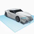 Mô hình xe 2020 Toyota Supra in 3D sắc nét - Thumbnail 2