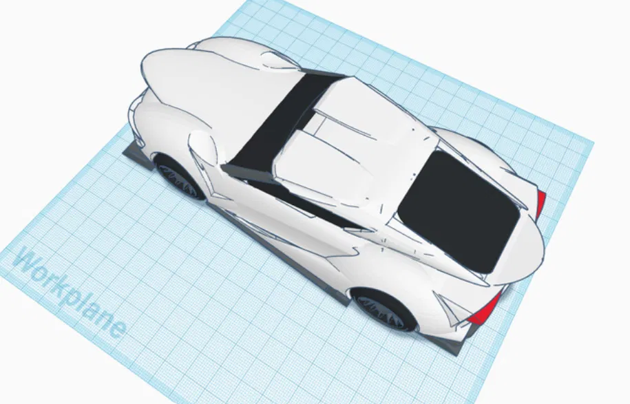 Mô hình xe 2020 Toyota Supra in 3D sắc nét - Image 3