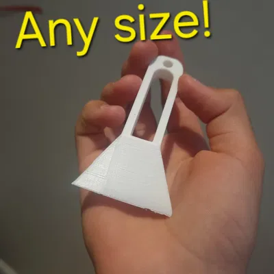 Dụng cụ cạo bàn in 3D (Bed Scraper) - Đơn giản, Tiết kiệm, Hiệu quả