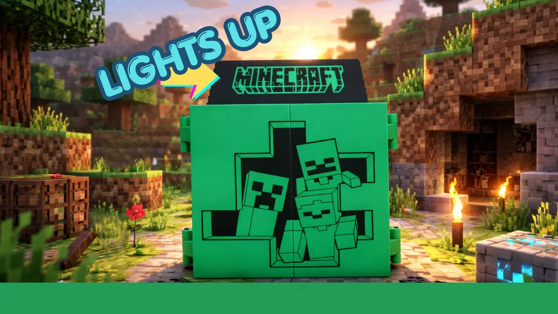 Hộp trưng bày Minecraft Kinder Joy - Image 8