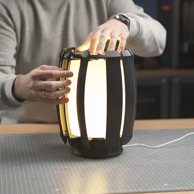 Đèn Slat Lamp với các thanh chắn di động