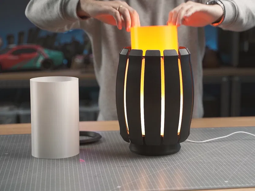 Đèn Slat Lamp với các thanh chắn di động - Image 3