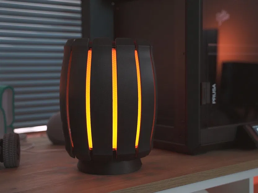 Đèn Slat Lamp với các thanh chắn di động - Image 4