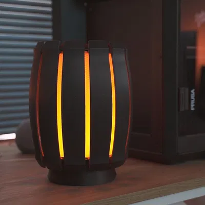 Đèn Slat Lamp với các thanh chắn di động