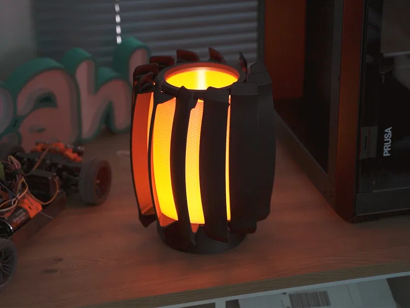 Đèn Slat Lamp với các thanh chắn di động - Image 5