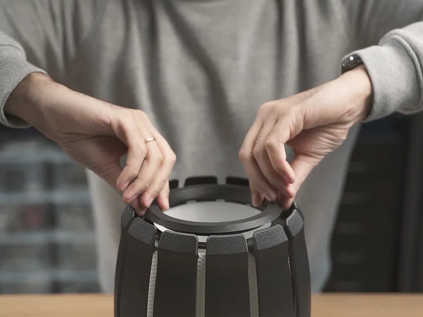 Đèn Slat Lamp với các thanh chắn di động - Image 19