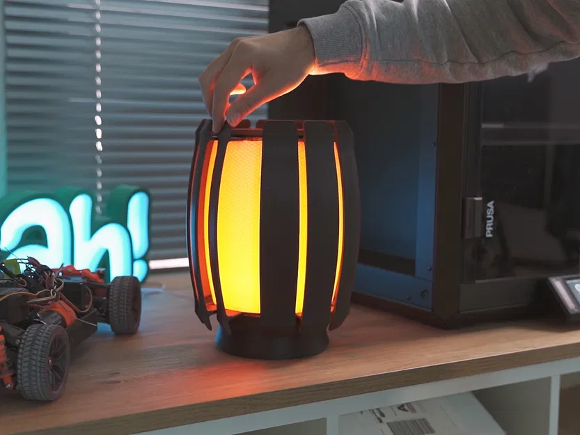 Đèn Slat Lamp với các thanh chắn di động - Image 21