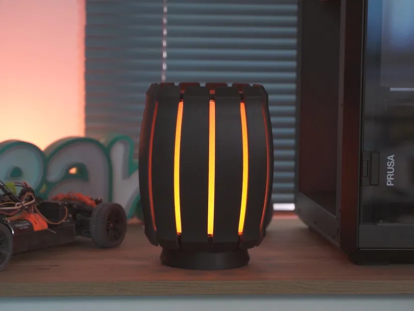 Đèn Slat Lamp với các thanh chắn di động - Image 22