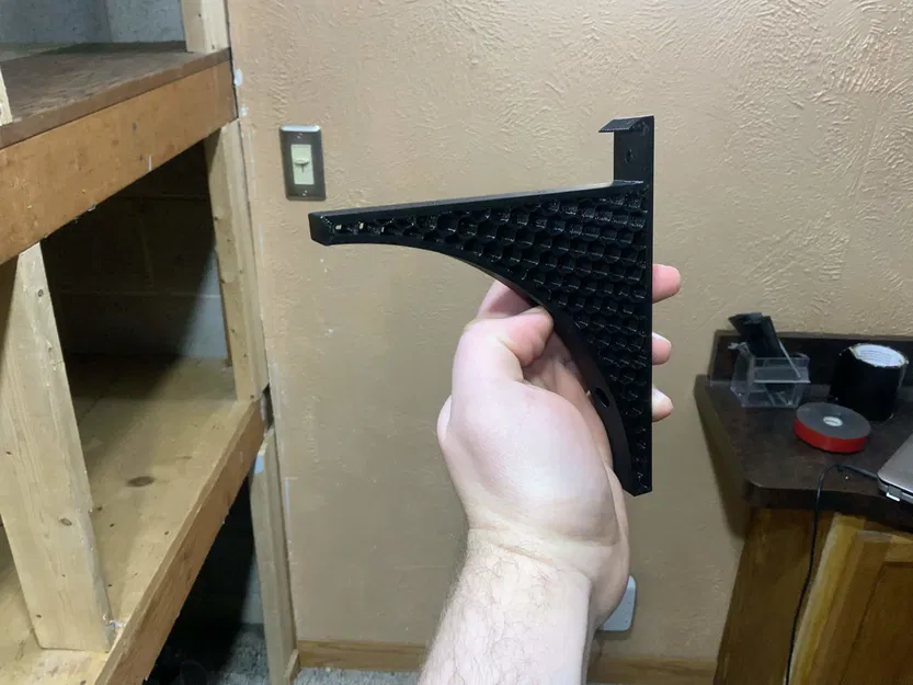 Heavy Duty Shelf Bracket (Kèm tệp thiết kế tham số!) - Image 1