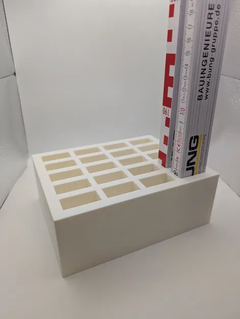 Khay 3D lưu trữ 20 thước gấp (Zollstockhalter) chuyên nghiệp - Image 2