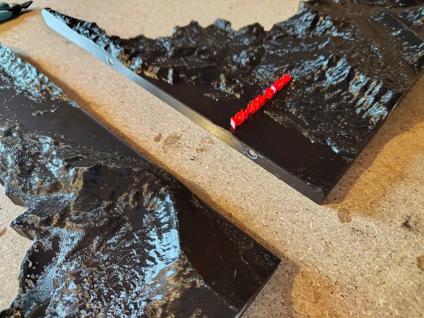 Maquette Savoie 1350 mm – Mô hình mô-đun nam châm gồm 13 mảnh - Image 5