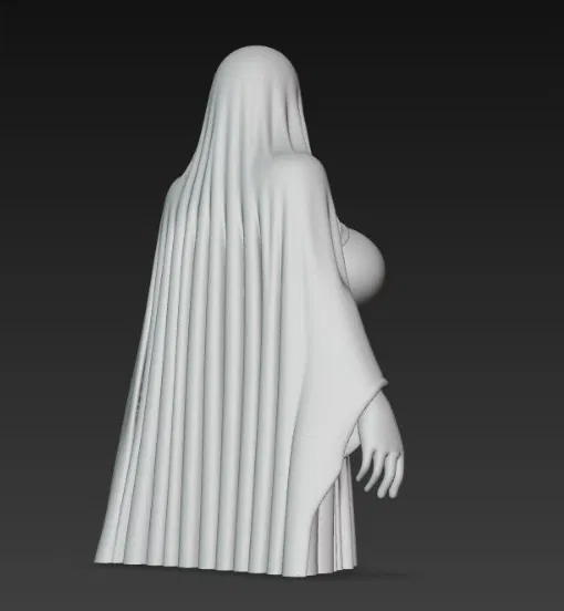 Mô hình 3D nhân vật bóng ma cách điệu độc đáo cho bộ sưu tập - Image 2