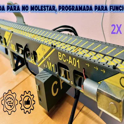 BC-A01: Hệ thống băng tải rác thải in 3D siêu êm cho Bambu Lab