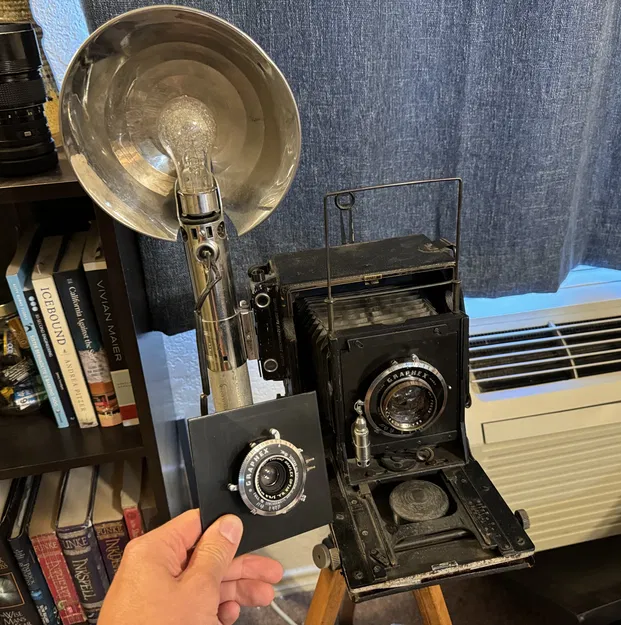 Đế gắn ống kính (Lens Board) loại Graflex Type C - Image 2