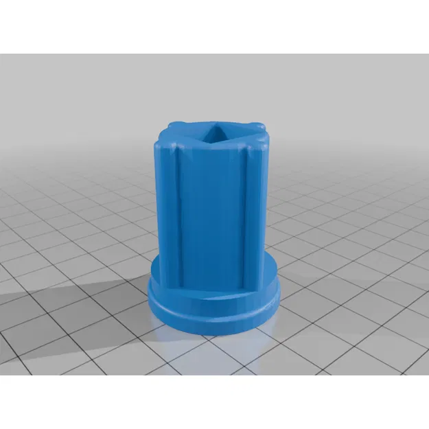 Khớp nối chân đế cây thông Noel 3D - Phụ kiện sửa chữa cây thông - Image 1