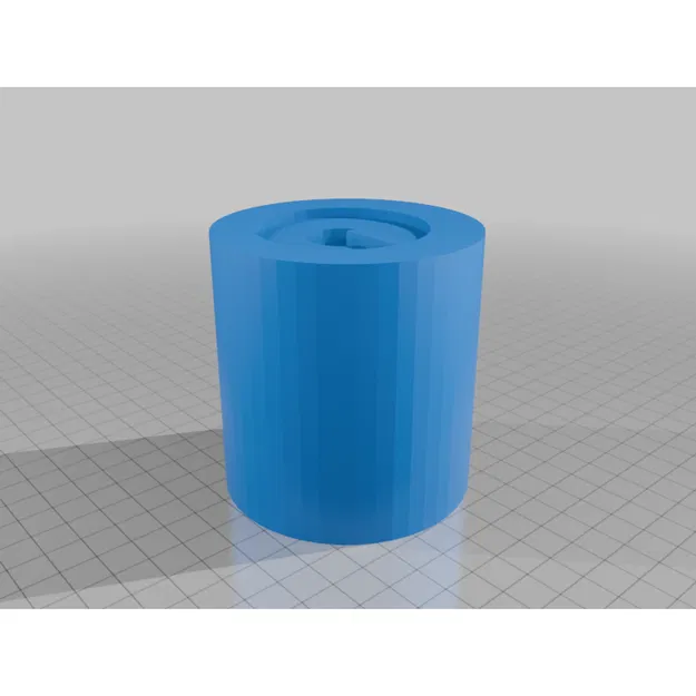 Cọc cắm sân vườn kèm giá để cốc tiện lợi - File in 3D - Image 2