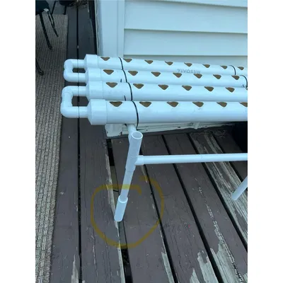 Phụ kiện nối chân ống PVC 1 inch cho hệ thống thủy canh Vivosun