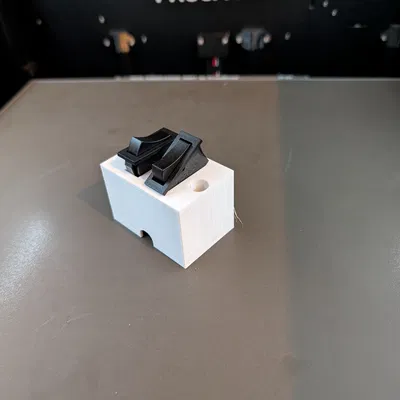 Hộp đựng công tắc đôi Biltema (mã 43-030) in 3D tiện lợi