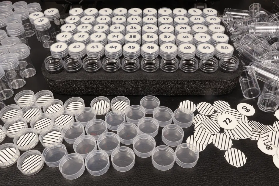 Bộ đánh số thứ tự (NUMBERS) cho hũ đựng Diamond Painting - Image 2