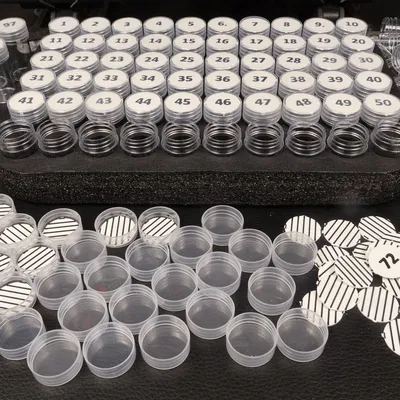 Bộ đánh số thứ tự (NUMBERS) cho hũ đựng Diamond Painting