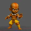 Mô hình 3D Dhalsim phiên bản Chibi từ Street Fighter cực nét - Thumbnail 1