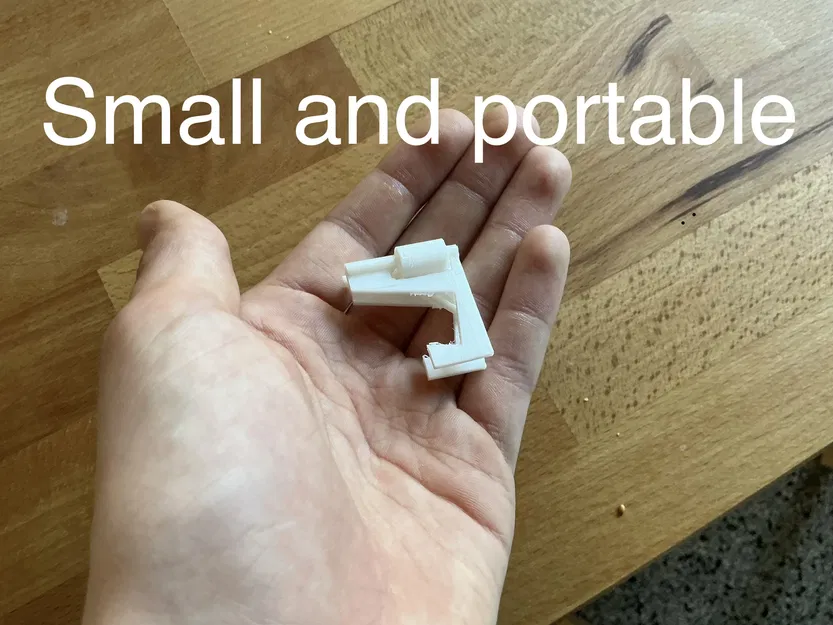 Giá đỡ điện thoại mini v1 - Nhỏ gọn, tiện lợi và dễ in 3D - Image 3