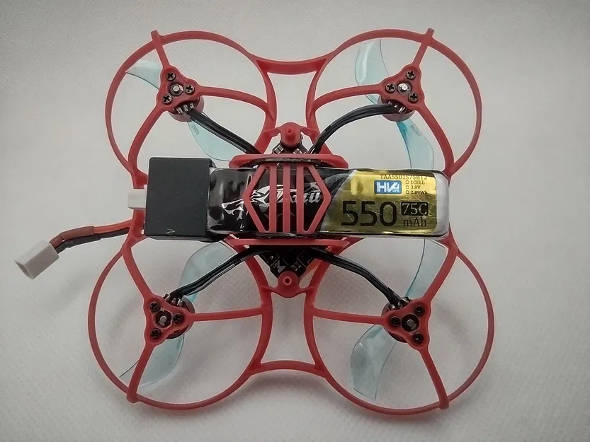 Miếng đệm hỗ trợ giữ pin cho khung NewBeeDrone Cockroach75 LiteAF - Image 3