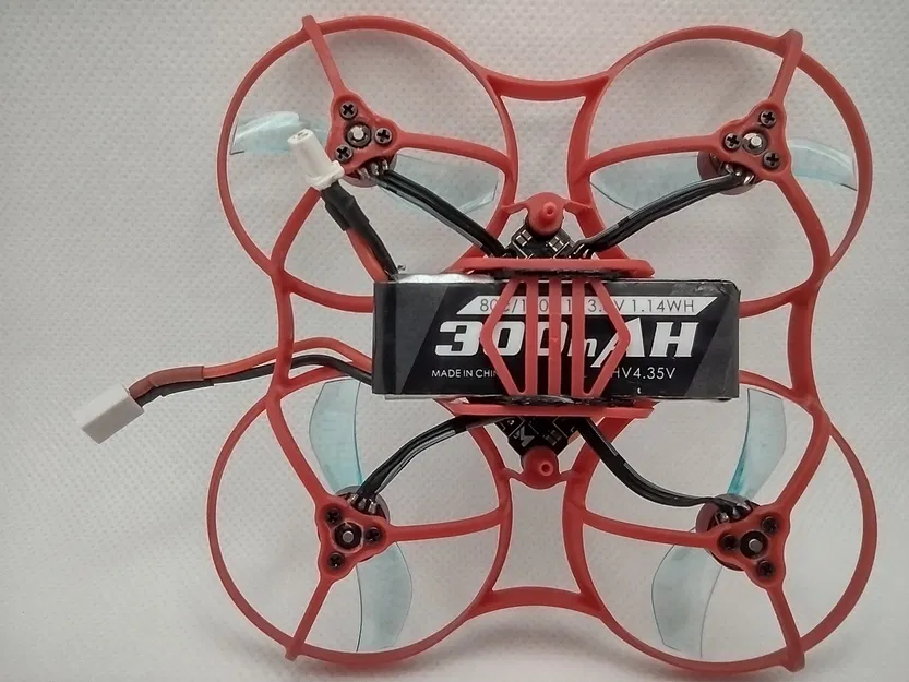 Miếng đệm hỗ trợ giữ pin cho khung NewBeeDrone Cockroach75 LiteAF - Image 4