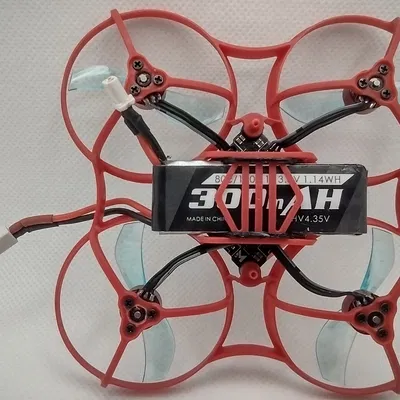 Miếng đệm hỗ trợ giữ pin cho khung NewBeeDrone Cockroach75 LiteAF