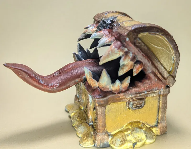 Rương kho báu Mimic (DND / TTRPG) - Image 1