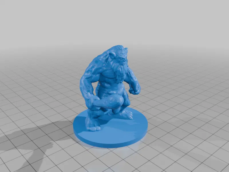 Mô hình Troll 54mm (DND / TTRPG) - Image 3