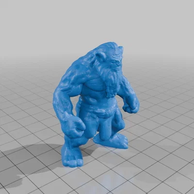 Mô hình Troll 54mm (DND / TTRPG)