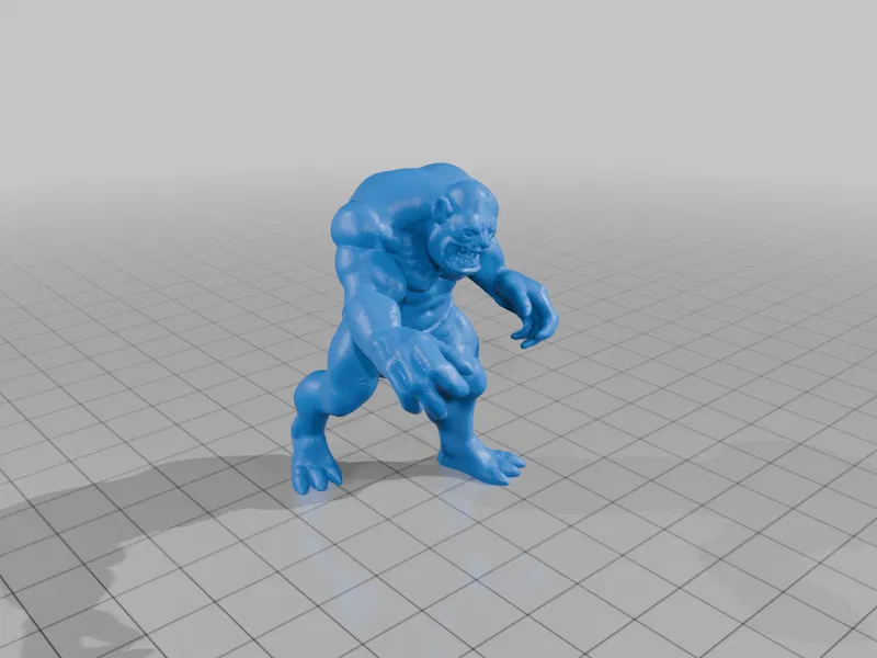 Mô hình Ogre / Troll (50mm) dành cho DND / TTRPG - Image 4