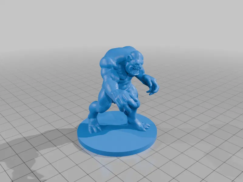 Mô hình Ogre / Troll (50mm) dành cho DND / TTRPG - Image 5