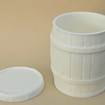 Thùng gỗ (Barrels) - Mô hình địa hình/vật cản (DND / TTRPG)