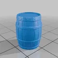 Thùng gỗ (Barrels) - Mô hình địa hình/vật cản (DND / TTRPG) - Thumbnail 7