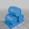 Thùng gỗ (Barrels) - Mô hình địa hình/vật cản (DND / TTRPG) - Thumbnail 8