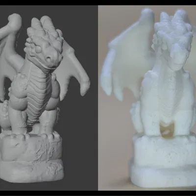 Tượng Rồng #2 & Rồng (DND / TTRPG)