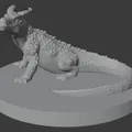 Mô hình rồng Komodo 3D cho trò chơi DND và TTRPG - Thumbnail 2