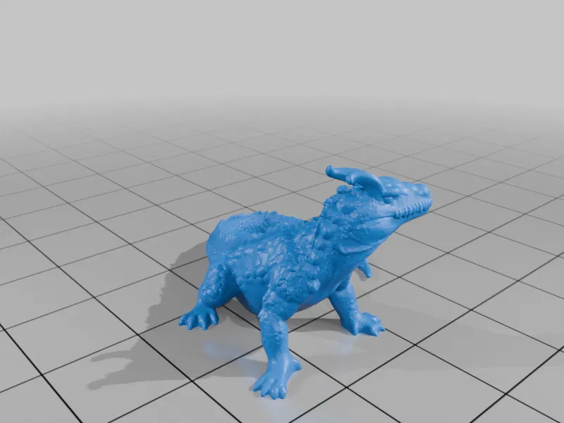 Mô hình rồng Komodo 3D cho trò chơi DND và TTRPG - Image 3