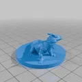 Mô hình rồng Komodo 3D cho trò chơi DND và TTRPG - Thumbnail 4