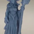 Mô hình Phù thủy, Mụ phù thủy 32mm (DND / TTRPG) - Thumbnail 1