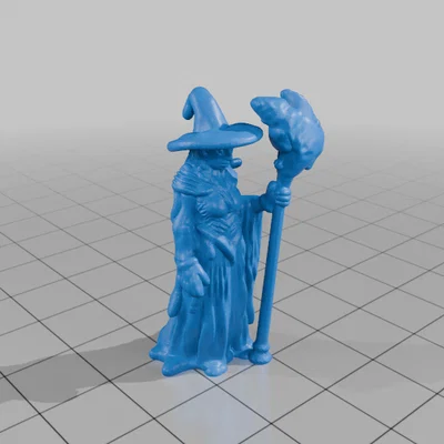 Mô hình Phù thủy, Mụ phù thủy 32mm (DND / TTRPG)